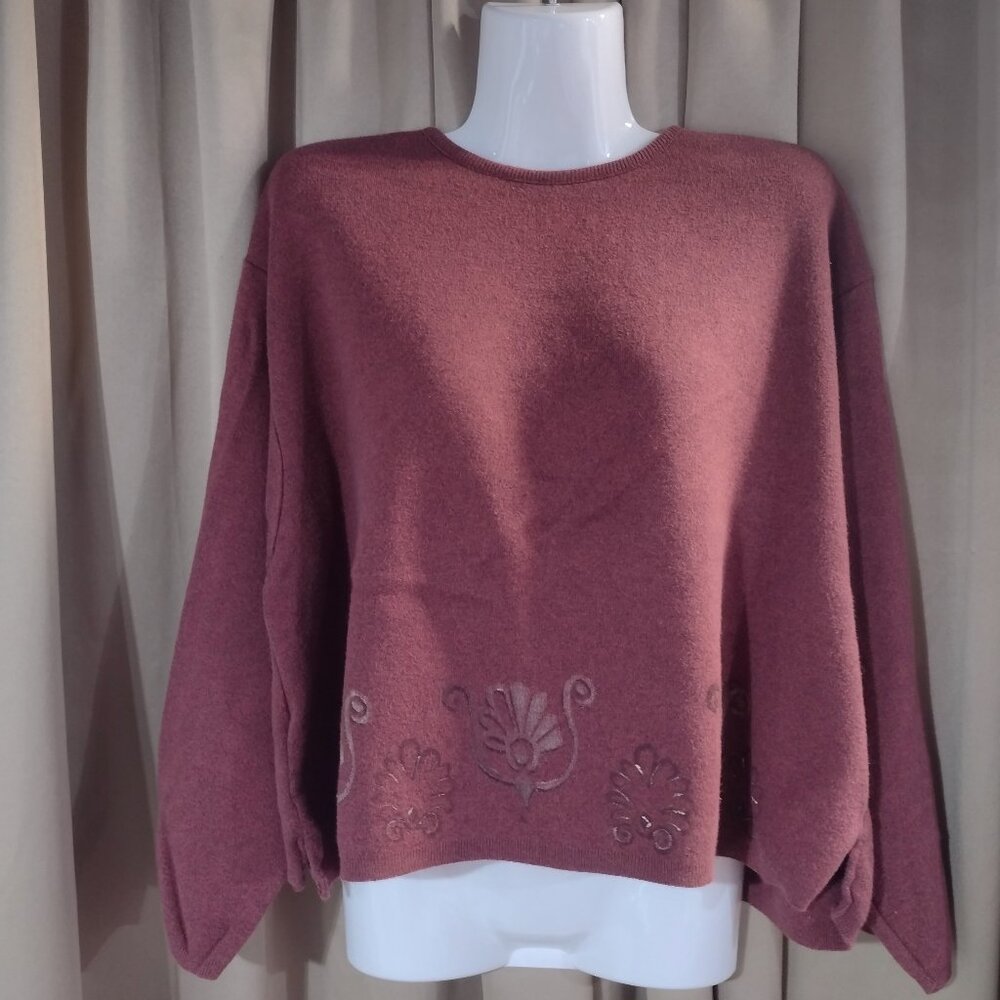 Women’s Blue Fish Plum Color Top